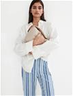 Mango Straight Striped Jeans - Blue - 44