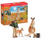 Äventyr i Oceanien box set, figurer av vilda djur, Schleich 42550 Wild Life, För barn från 3 år