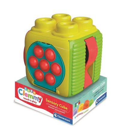 Pehmeä Clemmy Activity -kuutio Clementoni