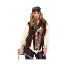 Captain Blackheart piratkostym Plus
