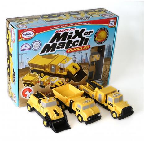 MALIK MalBlo Magnetic Construction vehicles