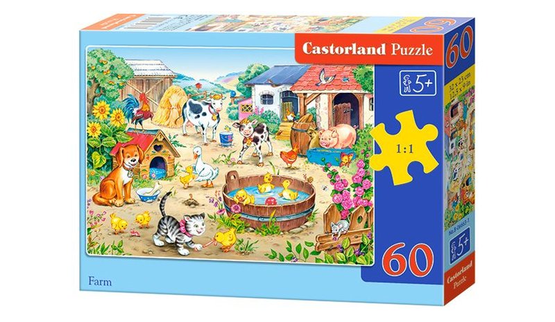Castorland Puzzle Farm 60 elementtiä (06663)