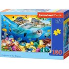 Castorland Puzzle 180 Delfiinit tropiikissa CASTOR