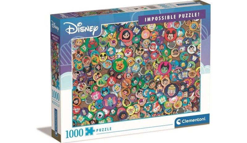 Clementoni 1000el Mahdoton palapeli Disney Classic 39830