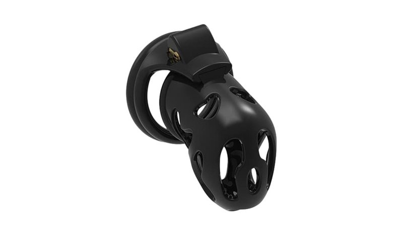 Cocklock Ghost Chastity Cage Black Siveyshäkki