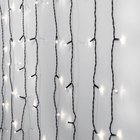Star Trading Crispy Ice White valoverho 80 LED 3000K 1,3×1,3m IP44