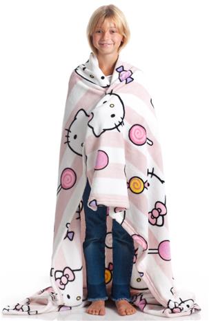 KANGURU Hello Kitty lasten peitto/viltti – kuva 2/4