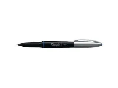 Sharpie Fine -permanenttitussi, musta muste, 12 kpl