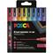 POSCA marker sæt PC-3M 8 ass. farver Glitter – kuva 4