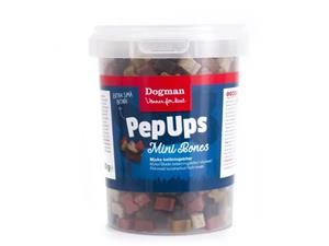 DOGMAN Pep Ups Mini Bones 300g