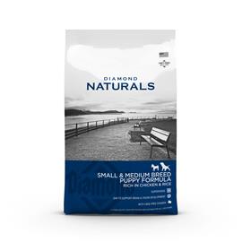 Diamond Naturals Small & Medium valpfoder kyckling & ris 15 kg