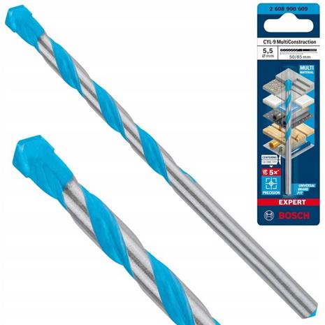 Bosch BOR CYL MULTICONSTRUCTION 5.5X85MM
