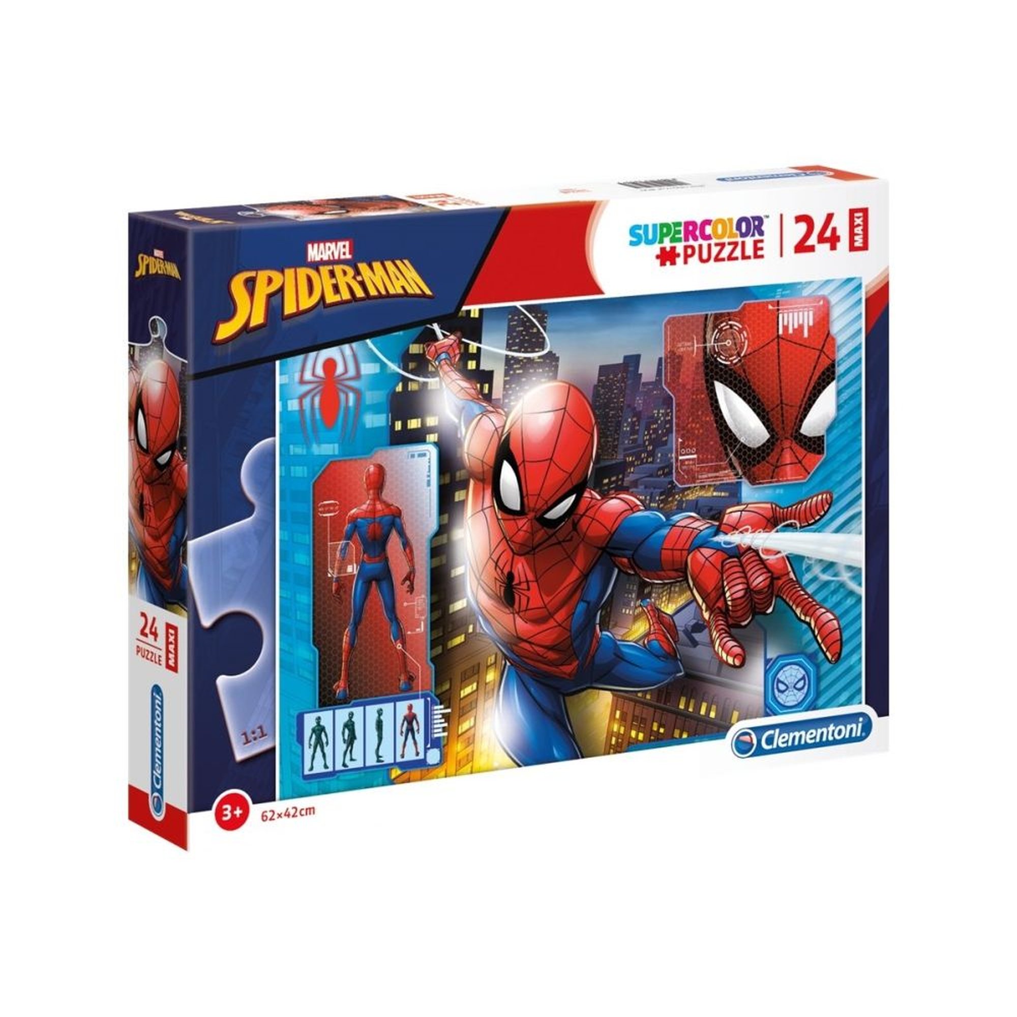Clementoni Spider-Man, 24 kpl, Sarjakuvat, 3 vuosi/vuosia