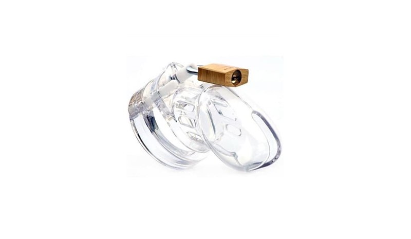 Cocklock CB 6000S Chastity Device Clear Siveyshäkki