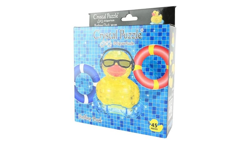 Crystal Puzzle 3D Badanka 45 bitar – kuva 1/2