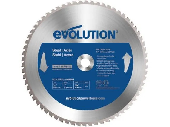 Evolution EV355S Sahanterä 355x25,4mm, 66T