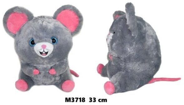 Pehmolelu sandis hiiri 33 cm