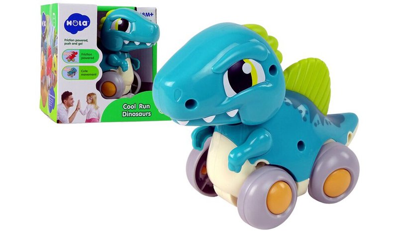 Dinosaurus pyörillä, sininen