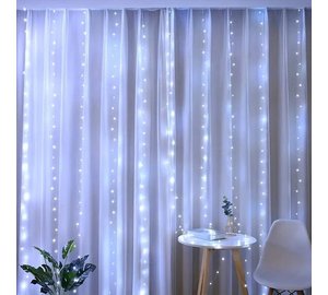 Monipuoliset 600 LED-Verhovalot USBllä