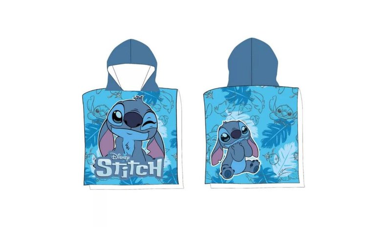 Disney Lilo & Stitch rantapyyhe-poncho 50×100 cm