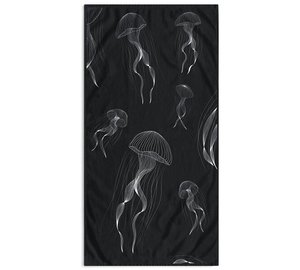 Ranta pyyhe 90 × 180 cm JELLYFISH