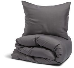 Nottingham Bäddset King size, Satin, Mörkgrå