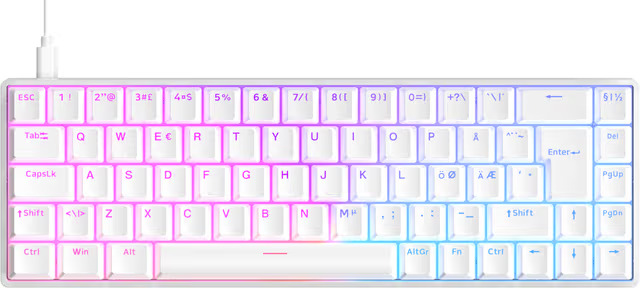 QPAD Flux 65 RGB, pelinäppäimistö