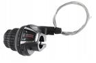 Shimano Revoshift SL-RS35 vasen vaihtaja 3-vaihteinen vaijerilla, musta, pyörivä indeksointi
