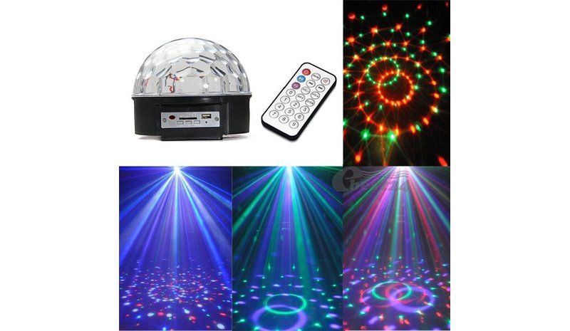LED-projektori, jossa on MP3-soitin ja Bluetooth