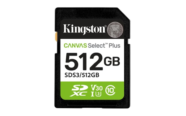 Kingston Canvas Select Plus 512GB microSDXC with Adapter