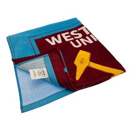 West Ham United FC Crest Beach Towel