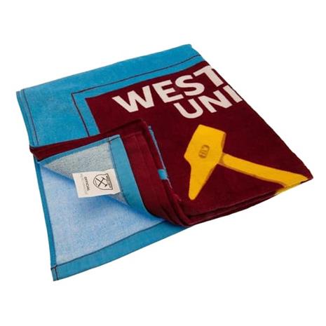 West Ham United FC Crest Beach Towel