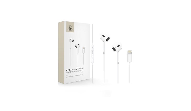 Tech-Protect UltraBoost Core G2 USB-C, langalliset nappikuulokkeet