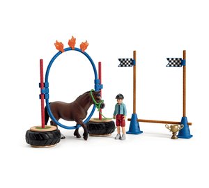 Schleich Poniagilitykisat