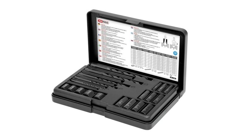 Ruuvinulosvetimet KS tools; 25 kpl.