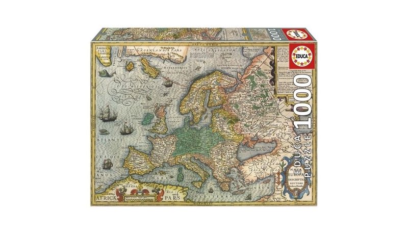 Educa 1000 Euroopan kartta