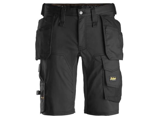 Snickers 6141 AllroundWork Työshortsit musta 58