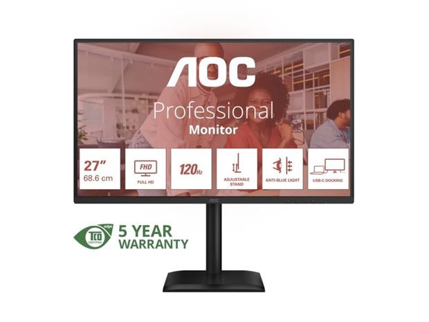AOC 27E4CV (27"), näyttö