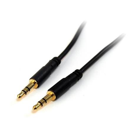 StarTech.com Ohut 3,5 mm stereokaapeli - M/M - äänikaapeli - 1,8 m
