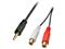 Lindy Premium audio adaptor - 25 cm – kuva 3