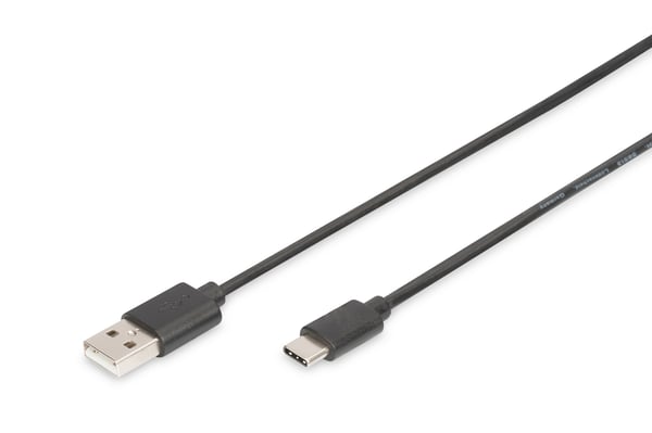 DIGITUS - USB-C cable - USB to 24 pin USB-C - 1 m