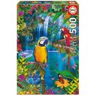 Educa Bird Tropical Land Puzzle 500 pcs