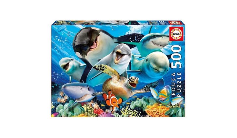 Educa Underwater Selfies Pussel 500 bitar 17647