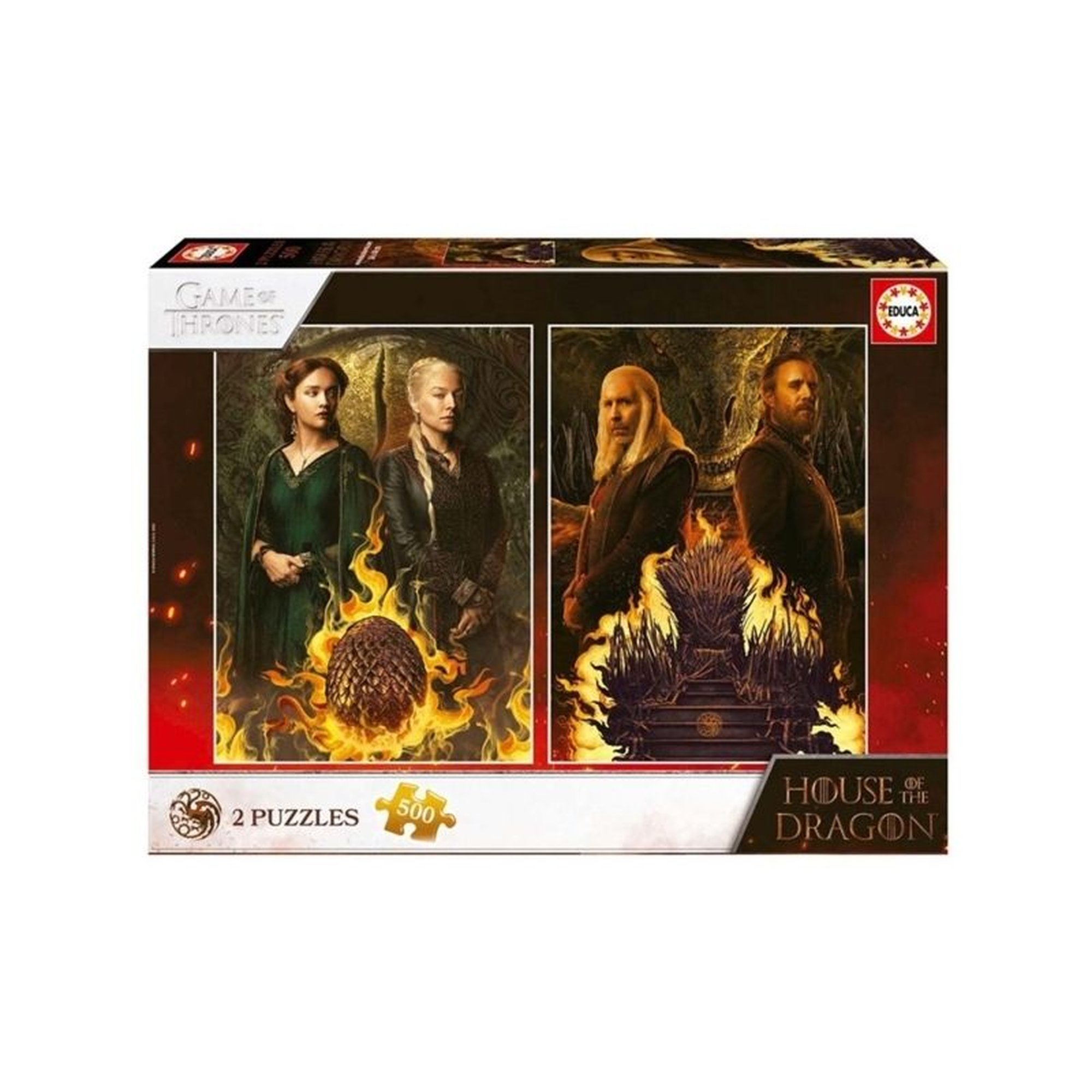 Educa 2x500 bitars House Of The Dragon