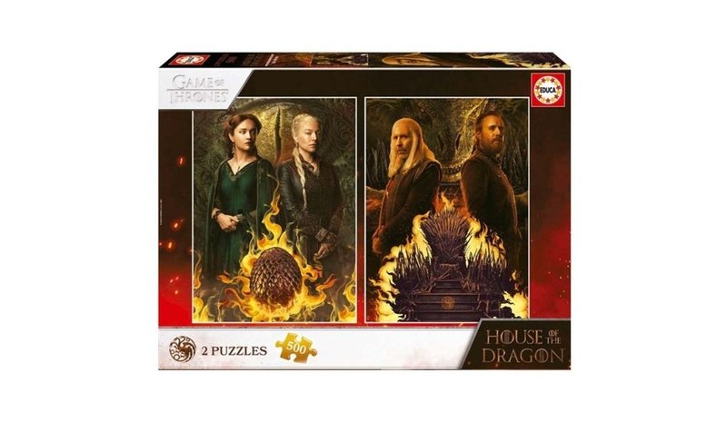 Educa 2x500 bitars House Of The Dragon