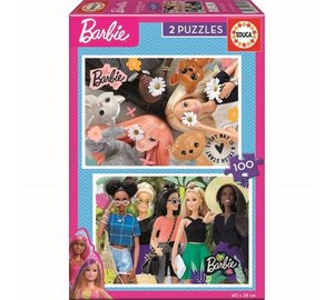 Educa Barbie Puzzle 2x100 pieces 19300