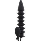 Extreme Inflatable Ribbed Plug 38 cm Pumpattava anaalitappi