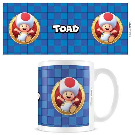 Pod Mug Super Mario ( Toad 3D Port) white 315ml (Muki)