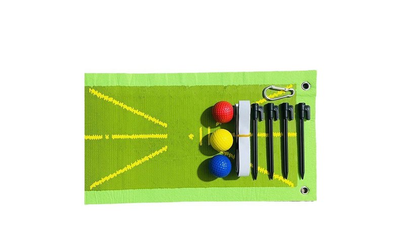 Golf-harjoitusmatto luistamattomalla alustalla