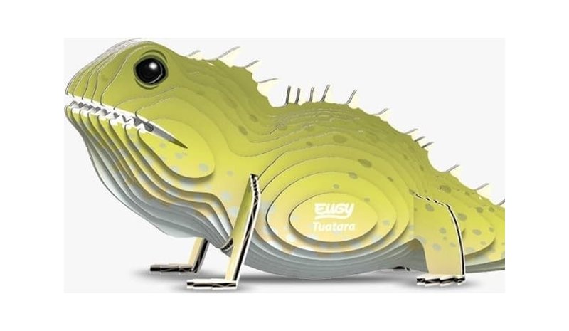 Hatteria Reptile Eugy 3D Eco Puzzle -palapeli